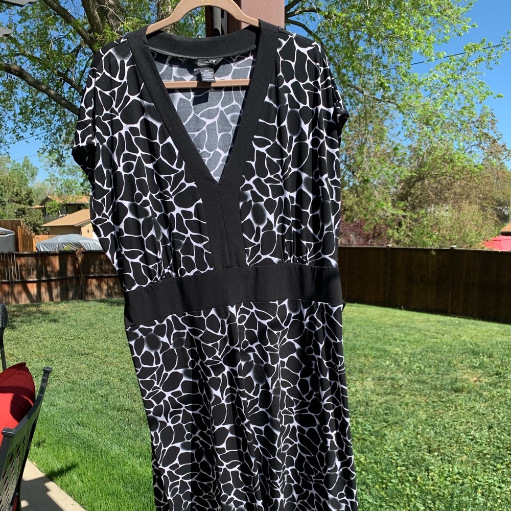 Midi Dress fun animal print